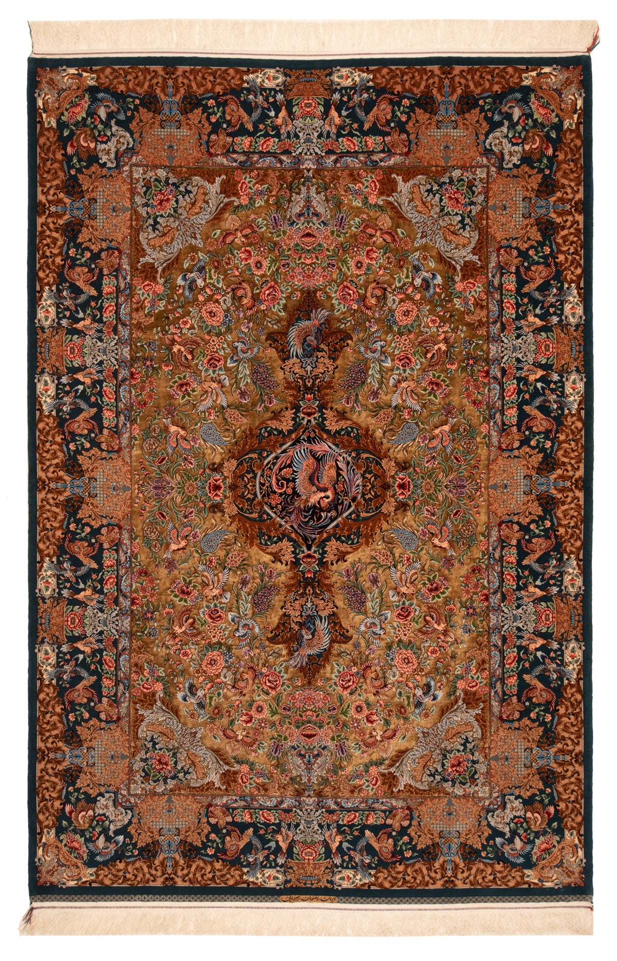 Alfombra persa Isfahan Mirzaie | 321 x 219 cm