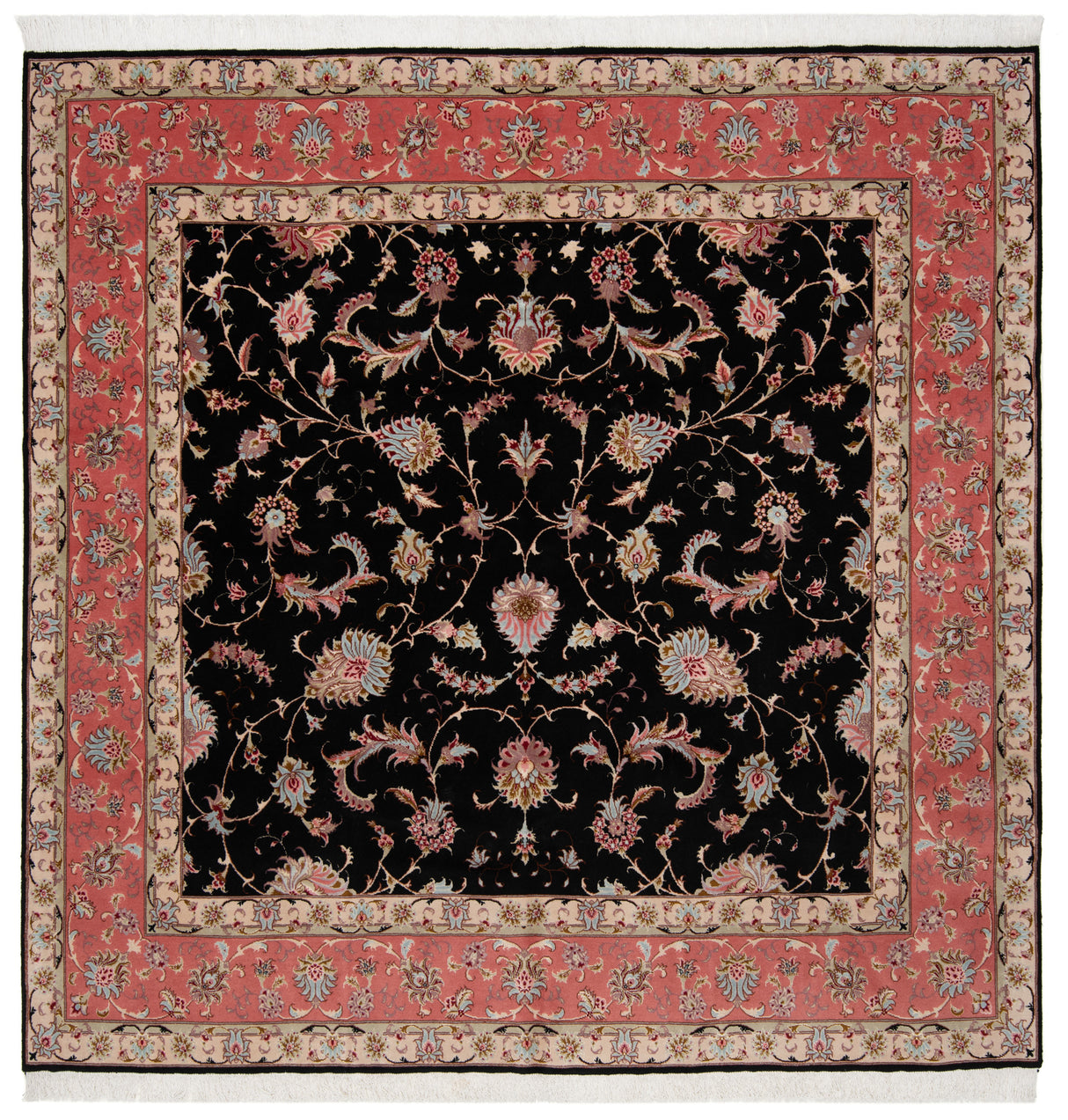 Carpetes persas Tabriz 50Raj | 201 x 198 cm