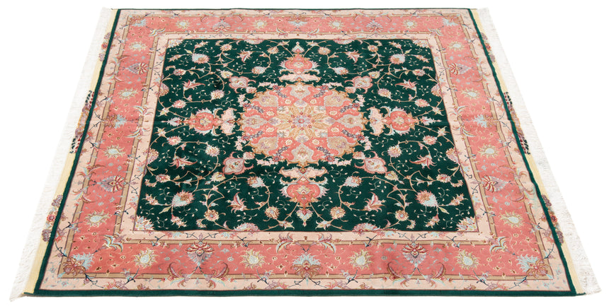 Alfombra persa Tabriz 50Raj | 209 x 199 cm