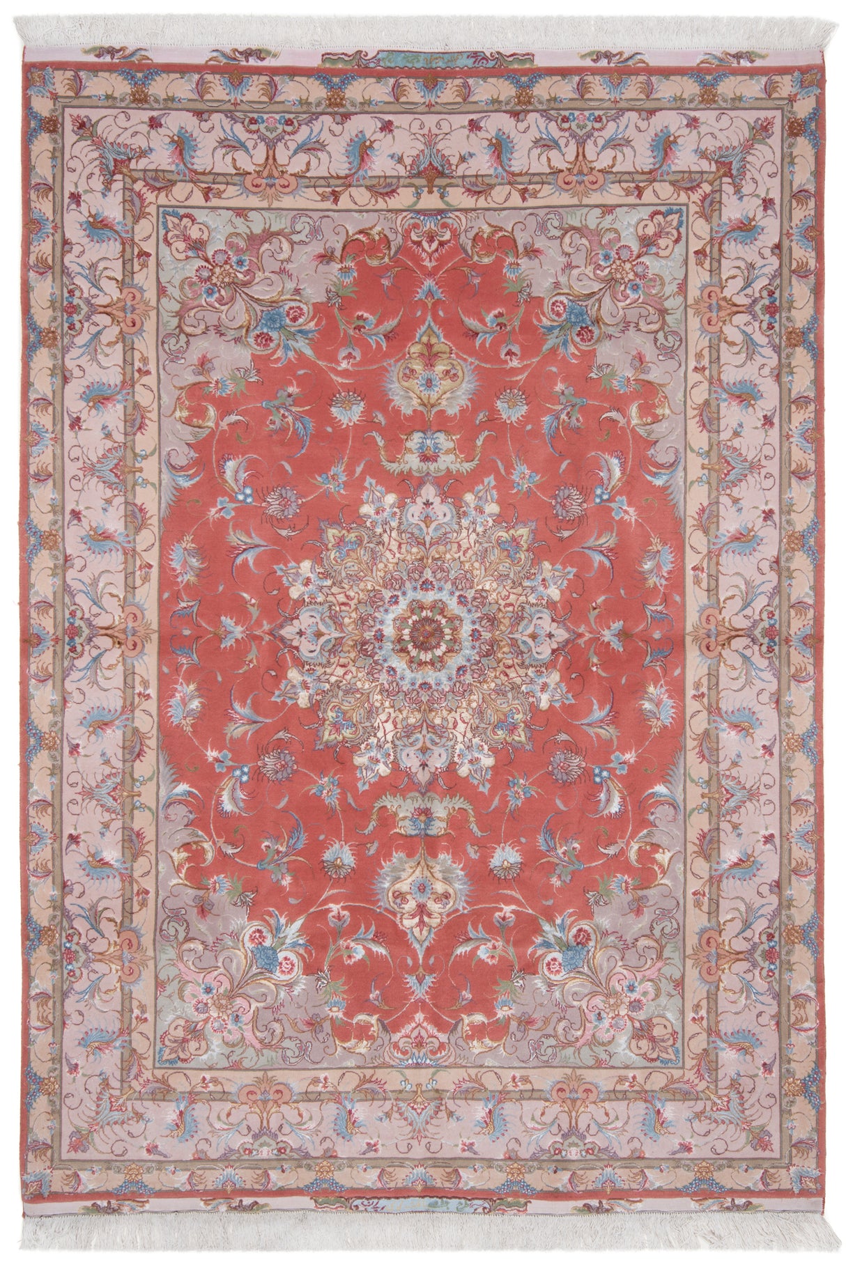 Carpetes persas Tabriz 50Raj | 235 x 165 cm