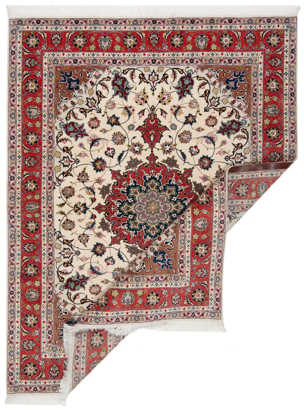 Carpetes persas Tabriz 50Raj | 203 x 156 cm