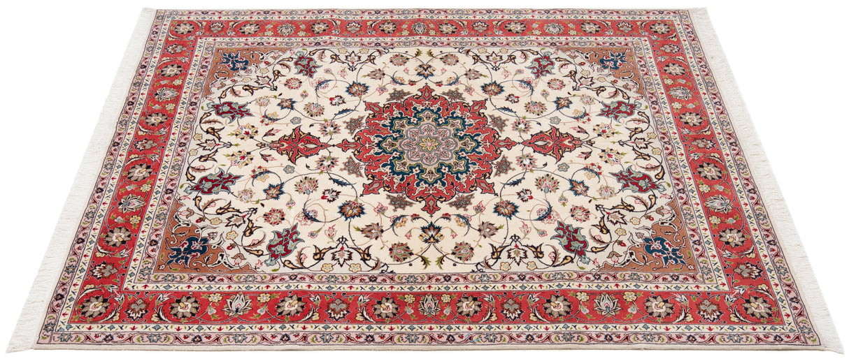 Carpetes persas Tabriz 50Raj | 203 x 156 cm