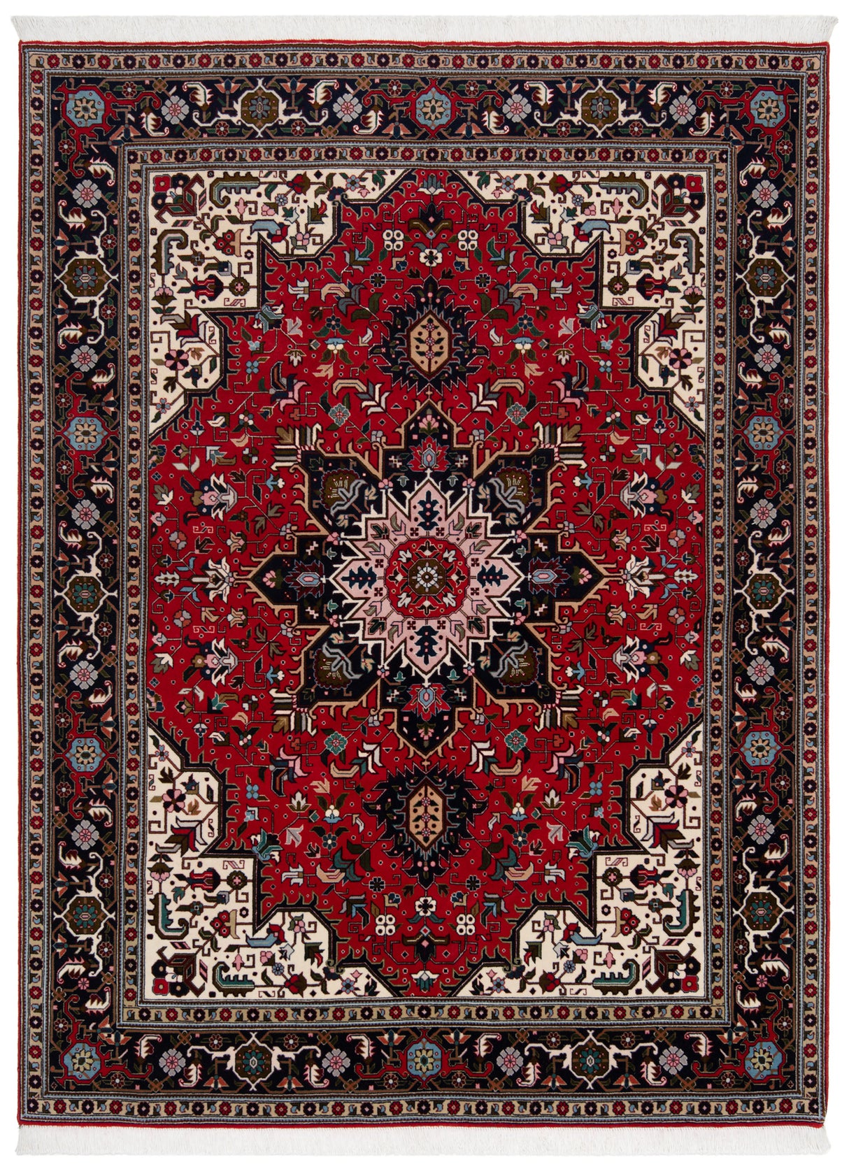 Carpetes persas Tabriz 50Raj | 207 x 155 cm