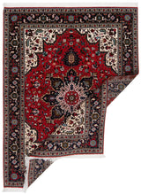 Alfombra persa Tabriz 50Raj | 207 x 155 cm