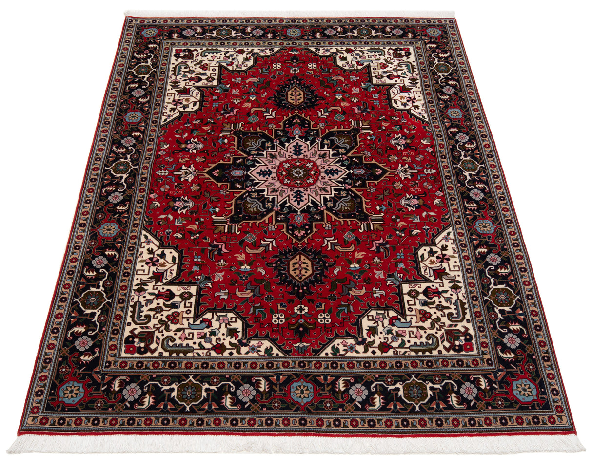 Carpetes persas Tabriz 50Raj | 207 x 155 cm