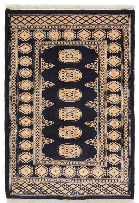 Buchara Pakistan Carpet | 118 x 77 cm