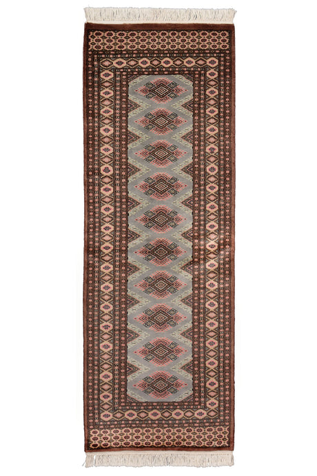 Buchara Pakistan Carpet | 219 x 75 cm