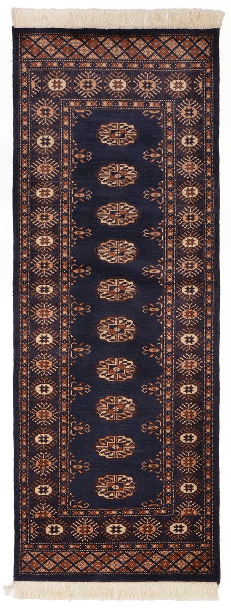 Buchara Pakistan Carpet | 187 x 69 cm