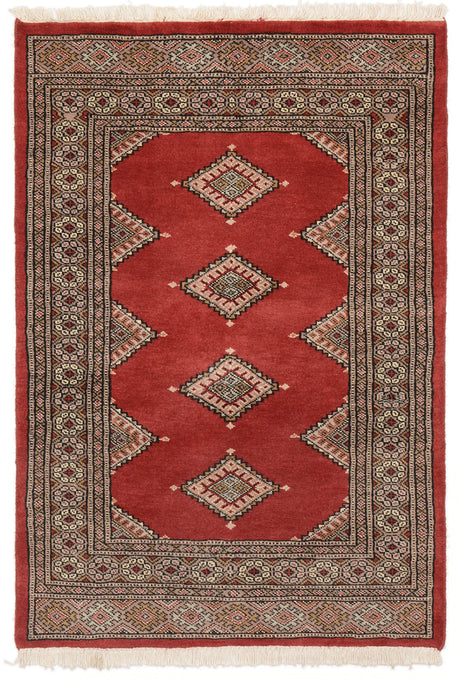 Buchara Pakistan Carpet | 111 x 75 cm