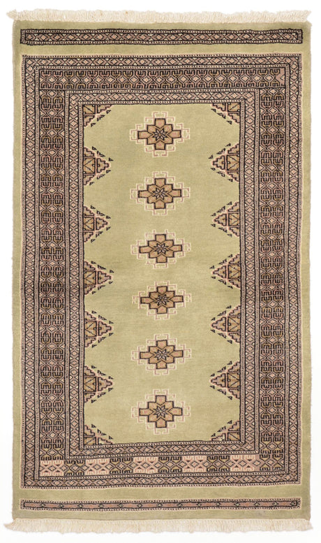 Buchara Pakistan Carpet | 131 x 76 cm