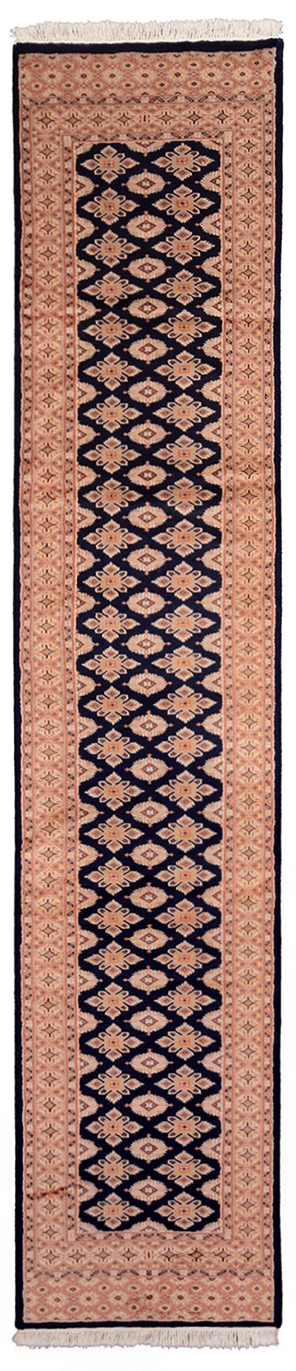 Buchara Pakistan Carpet | 379 x 78 cm