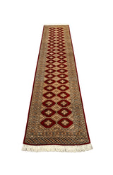 Buchara Pakistan Carpet | 507 x 129 cm