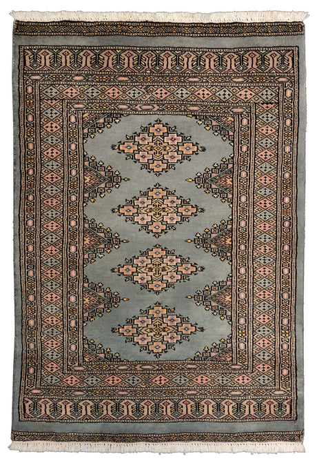 Buchara Pakistan Carpet | 117 x 79 cm