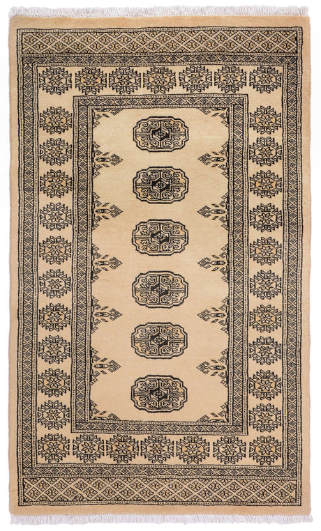 Buchara Pakistan Carpet | 131 x 77 cm