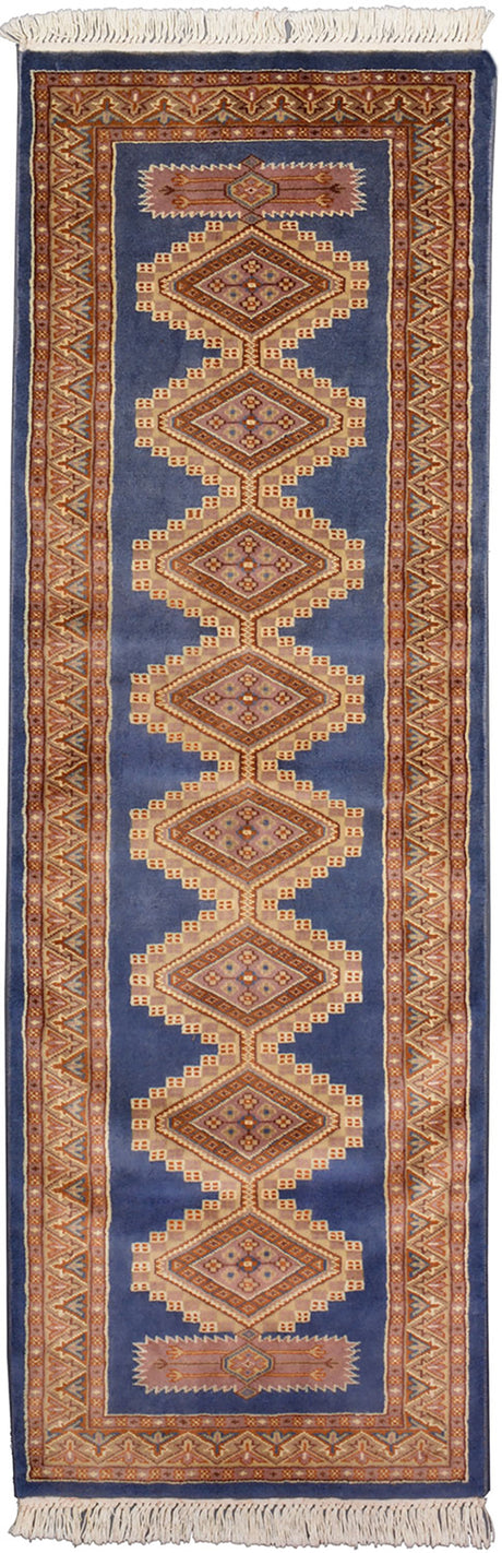 Buchara Pakistan Carpet | 193 x 62 cm
