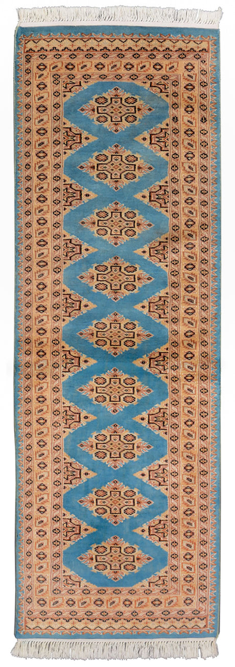 Buchara Pakistan Carpet | 185 x 59 cm