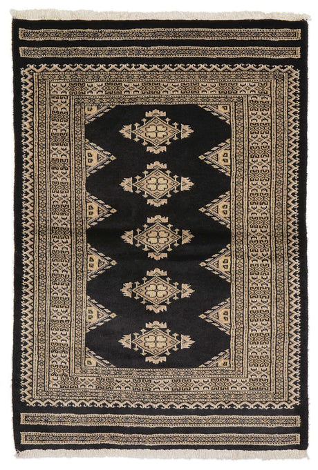 Buchara Pakistan Carpet | 113 x 76 cm