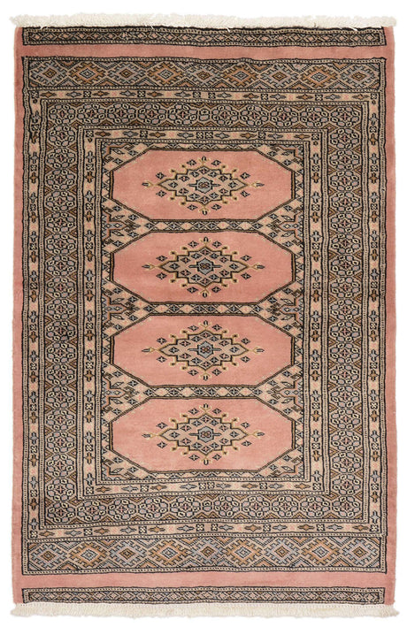 Buchara Pakistan Carpet | 123 x 78 cm